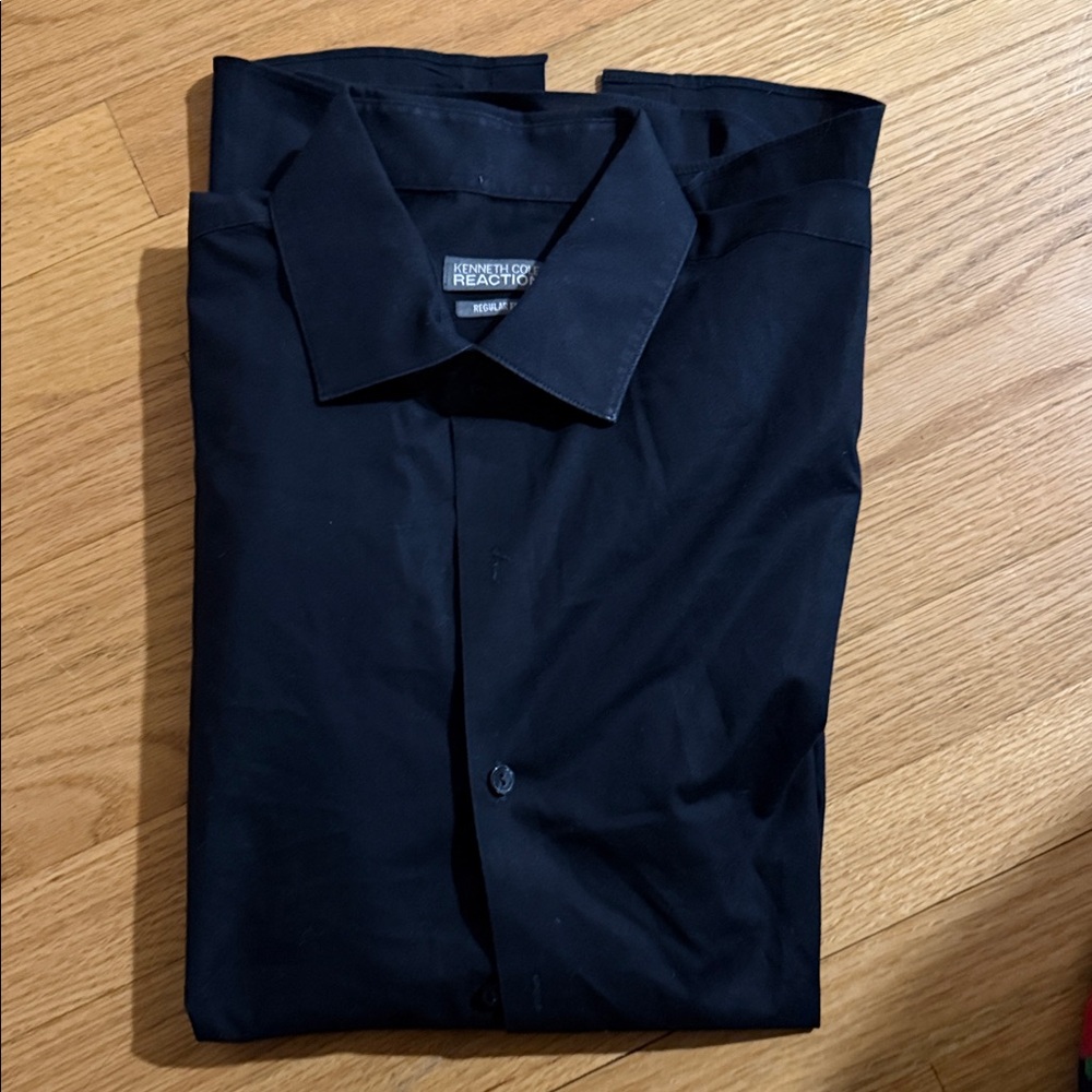 Kenneth Cole Reaction Men's Dark Dress Shirt